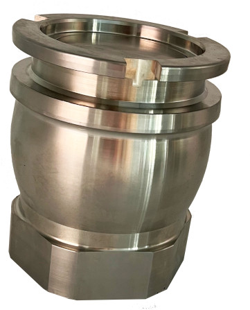 Dry-break Coupling - Tank unit x female thread - 4" - SS 316