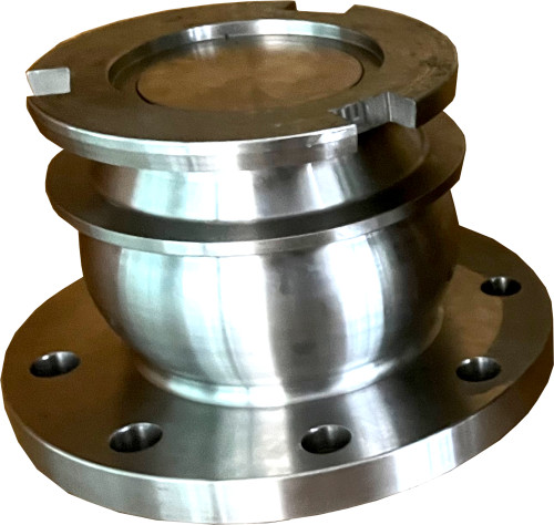 Trockenkupplung Vaterteil - mit flansch EN1092 - 2" Edelstahl 316