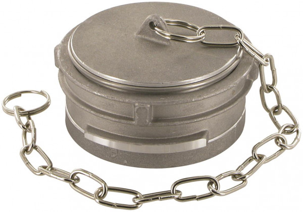 Guillemin Coupling - End cap - with latch - DN20 - Aluminium