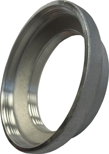 Guillemin reducer - female thread x short female thread - 3" x 2" - Aluminium