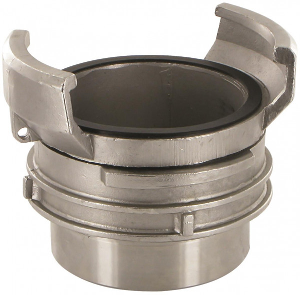 Guillemin kupplung mit Anschweissende - mit Arretierung - DN80 x 88,9mm - Edelstahl 316