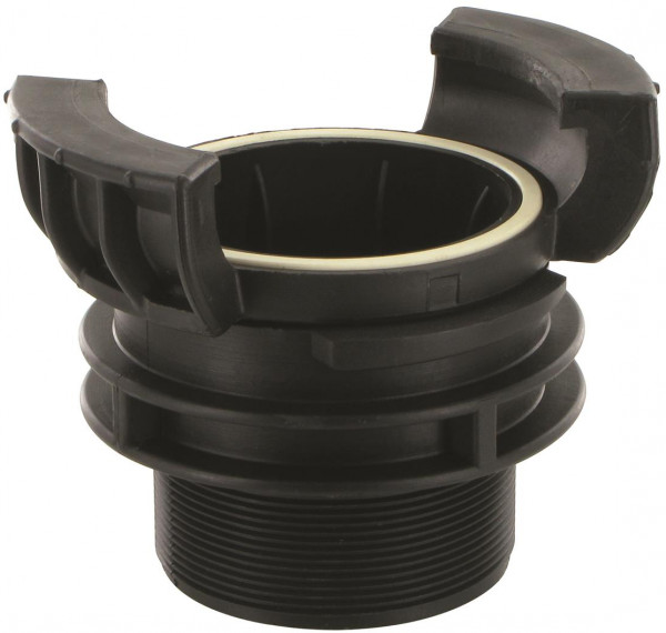 Guillemin Kupplung x AG - mit Arretierung - DN100 x 4" - Polypropylen