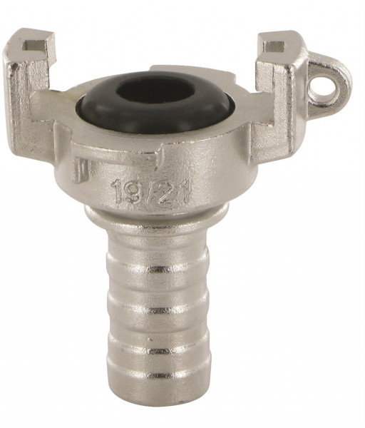 Claw coupling express x hose tail - DN19-DN21 - SS 316