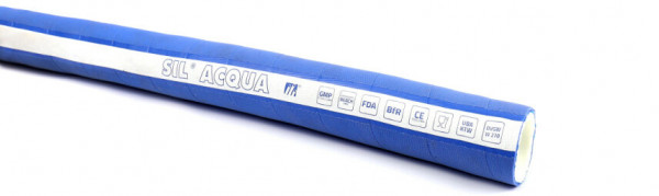 Gartenschlauch - Trinkwasser geeignet - Silikon - 13x22mm (Pro Meter)