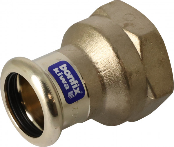 BONFIX M-Press RC Straight coupling female sil. 1" x 22