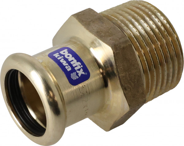 BONFIX M-Press RC Straight coupling male sil 1" x 22
