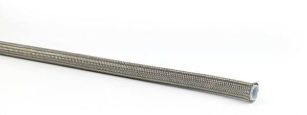Teflon hose (Smooth) - Stainless steel braided - Food hose - 5xmm (Roll 100m)