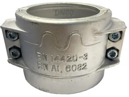 klemmschalen set - Aluminium - 13x5 - (Spannbereich: 22-24mm)