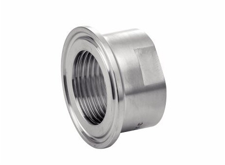 Tri Clamp Fitting - DIN 32676 - Adaptor - 50,5mm x 1" x 1/2" Female Thread size