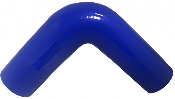 Silikonschlauch - Reduzierbogen 90° - 13 x 19mm - Blau