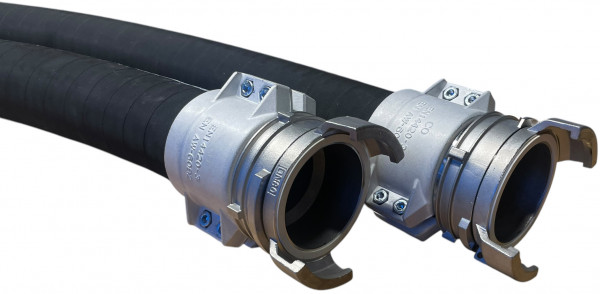 Industrieschlauch S/D - Komplett mit Guillemin Kupplungen - 50mm - 9meter