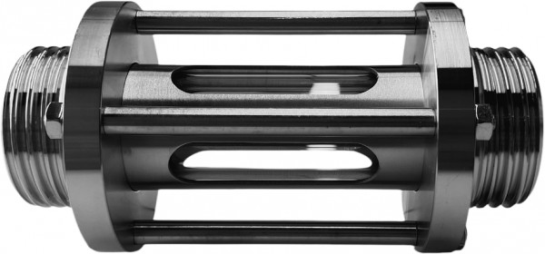 Dairy Fitting - DIN 11851 - Tubular sight glass with Male threads - DN80 - SS 316