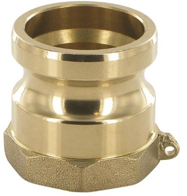 Camlock Vaterteil mit Innengewinde - Typ A - Messing - 3" - DN 75 - A300