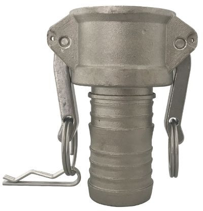 Camlock Female with Hose Tail - Type C - Stainless Steel-316 - Hose Tail 63 mm - DN 65 - C250