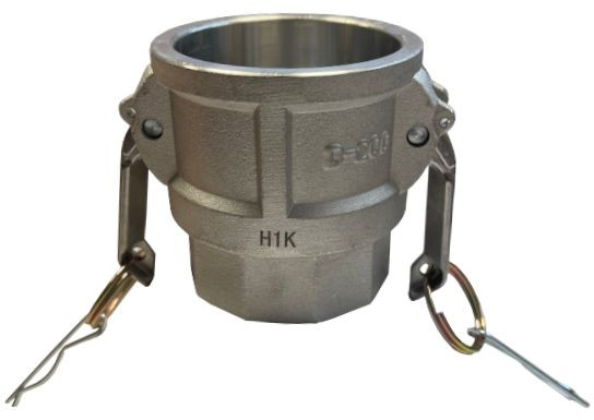 Camlock Mutterteil mit Innengewinde - Typ D - Aluminium - 6" - DN 130 - D600