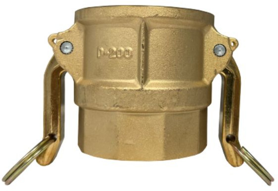 Camlock Mutterteil mit Innengewinde - Typ D - Messing - 2-1/2” - DN 65 - D250