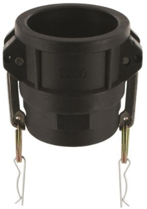 Camlock Mutterteil mit Innengewinde - Typ D - PP (Polypropylen) - 1-1/2” - DN 40 - D150