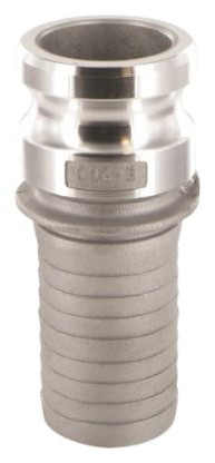 Camlock Vaterteil mit Schlauchtülle - Typ E - Aluminium - Schlauchtülle 63 mm - DN 65 - E250