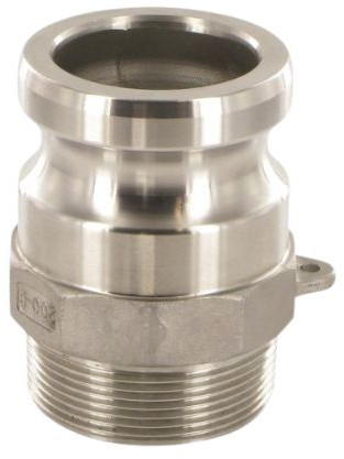 Camlock Vaterteil mit Außengewinde - Typ F - Edelstahl-316 - 3/4" - DN 20 - F75