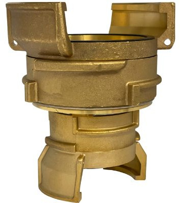 Guillemin Reduzierung - mit Arretierung - DN100 x DN80 - messing