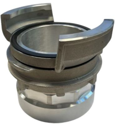 Guillemin kupplung x Drehbaren IG - mit Arretierung - DN80 x 3" - Edelstahl 316