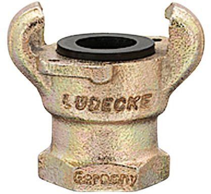 Lüdecke claw coupling KIA with NPT female thread - KIA 38 - 3/8" (DN10)