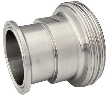 Adapter DIN11851 Male Thread DN32 - Tri Clamp DIN32676 - Flange 50,5mm