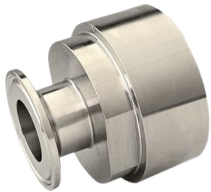 IBC Adapter to Tri Clamp - female thread x flange - S60x6 x 91mm - Stainless Steel 316