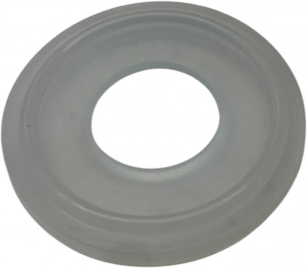 Tri Clamp Gasket with Lip - DIN - DN50 - Silicone - Transparent