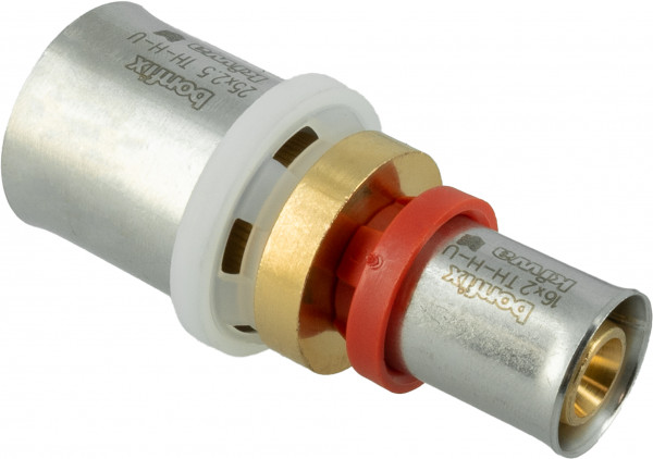Bonfix Alu-press fittings Straight reducing coupling 25 x 16 -