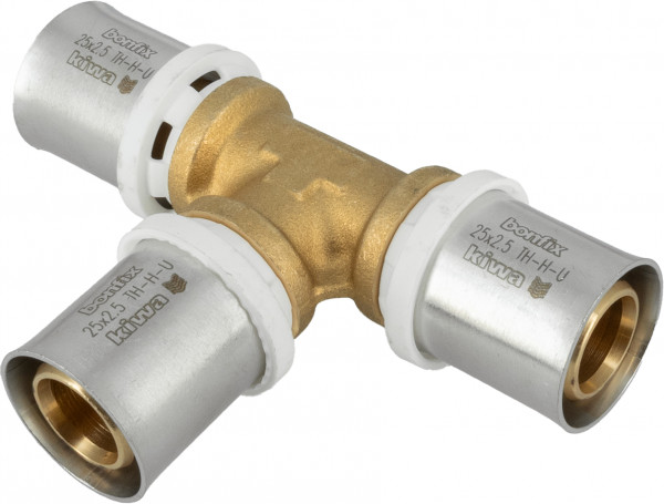 Bonfix Alu-press fittings T-coupling 25 x 25 x 25 -
