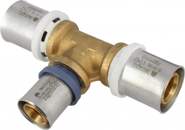 Bonfix Alu-press fittings T-coupling, reducing 25 x 20 x 25 -