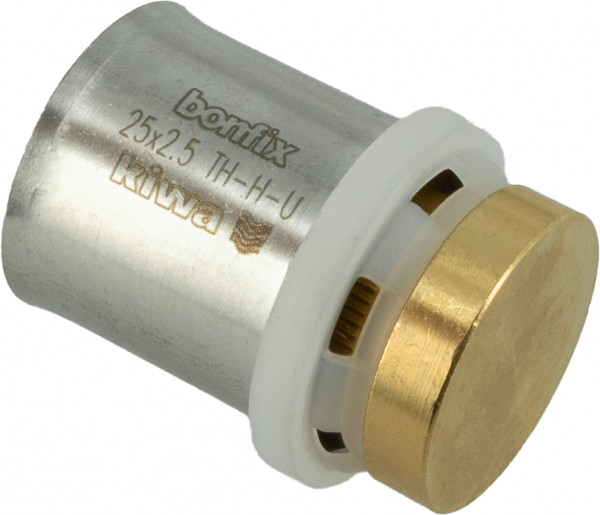 Bonfix Alu-Pressfittings Endkupplung 25 -