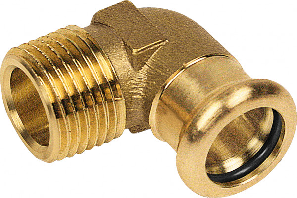 Bonfix Press fittings red copper WATER Elbow coupling 90° (silicon) 1 x 28 -