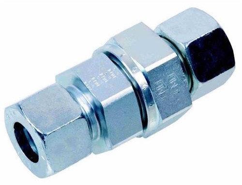 Cutting ring coupling - Non-return valves - Non-return valve - With pipe mounting - Including nut and cutting ring - RD 12 L 0.2 BAR