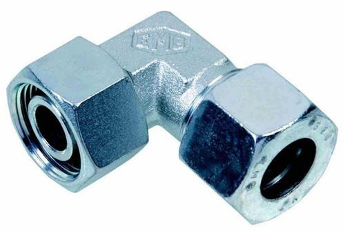 Schneidringkupplungen – 45g- und 90g-Kupplungen – Verstellbare Winkelkupplungen – DKO – Inkl. Mutter und Schneidring – EW-O 14 S