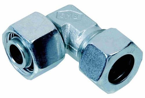 Schneidringkupplungen – 45g- und 90g-Kupplungen – Verstellbare Winkelkupplung – Inkl. Mutter und Schneidring – EW 10 S