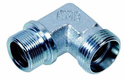 Cutting ring couplings - 45° & 90° couplings - male thread coupling - right angle - BSPT - including nut and cutting ring - WE-P28LR 1K