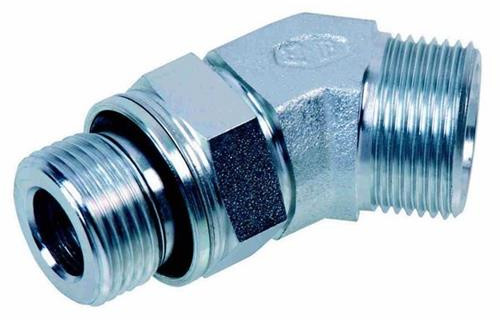 Cutting ring couplings - Screw coupling - 45gr adjustable elbow coupling - BSP - X-Body Only - X-WEF-E 8 L