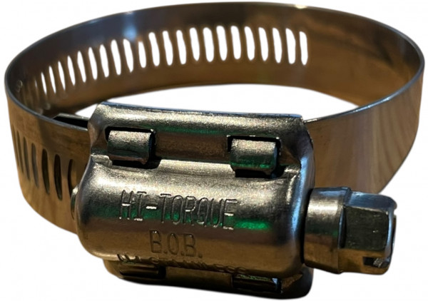 Schlauchklamme High torque - RVS 304 - Bandbreidte 15,8mm - klamnbereich 290-320mm