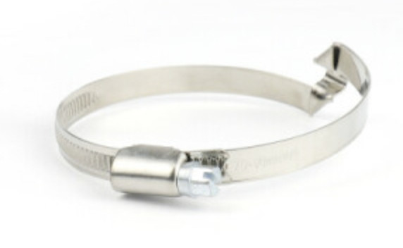 Hose clamp - Clamp bridge - Stainless steel - Clamp range 205-225mm