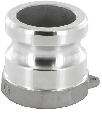 VT Kamlok Typ A Alu 1 1/4" mit Gewindedichtung