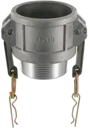 Cam & Groove coupling MIL type B AL - 6"