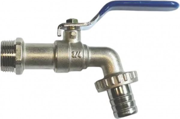 1/2" Wasserhahn mit Stutzen