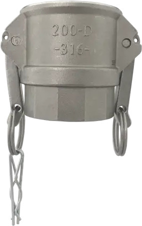 MT Kamlok Typ D 2", PFA-beschichtet