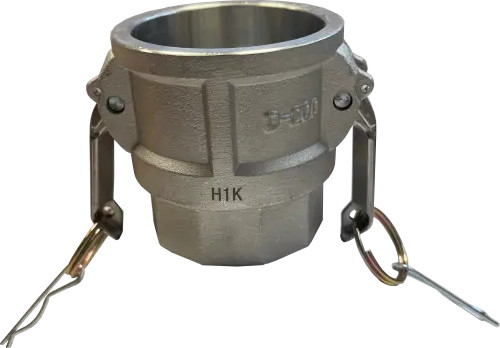 MT Kamlok Typ D Alu 1 1/2", Für Vakuum-Einsatz