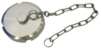 DN20 Milchrohrver. Kappe DIN11851