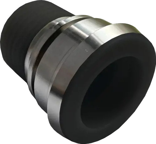 Melkkoppeling - DIN 11851 Hose Tail -  DN65 PFA coated