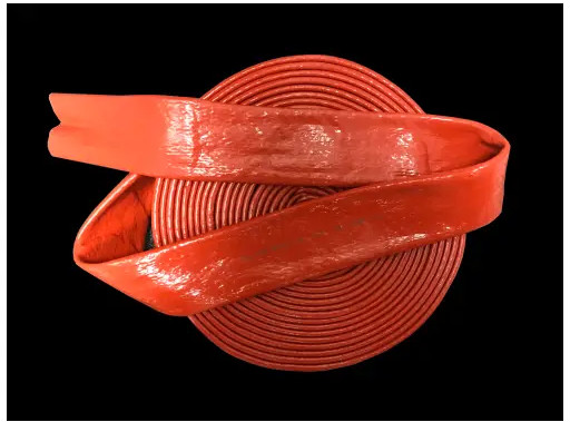 Fire protection hose red - 12x1,7mm