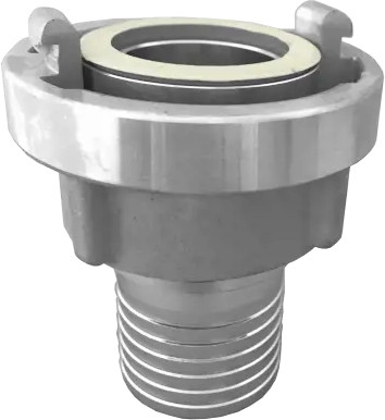 DN75/B(89mm)Storz mit Stutzen DN75 f. Klemmschalen (16bar)